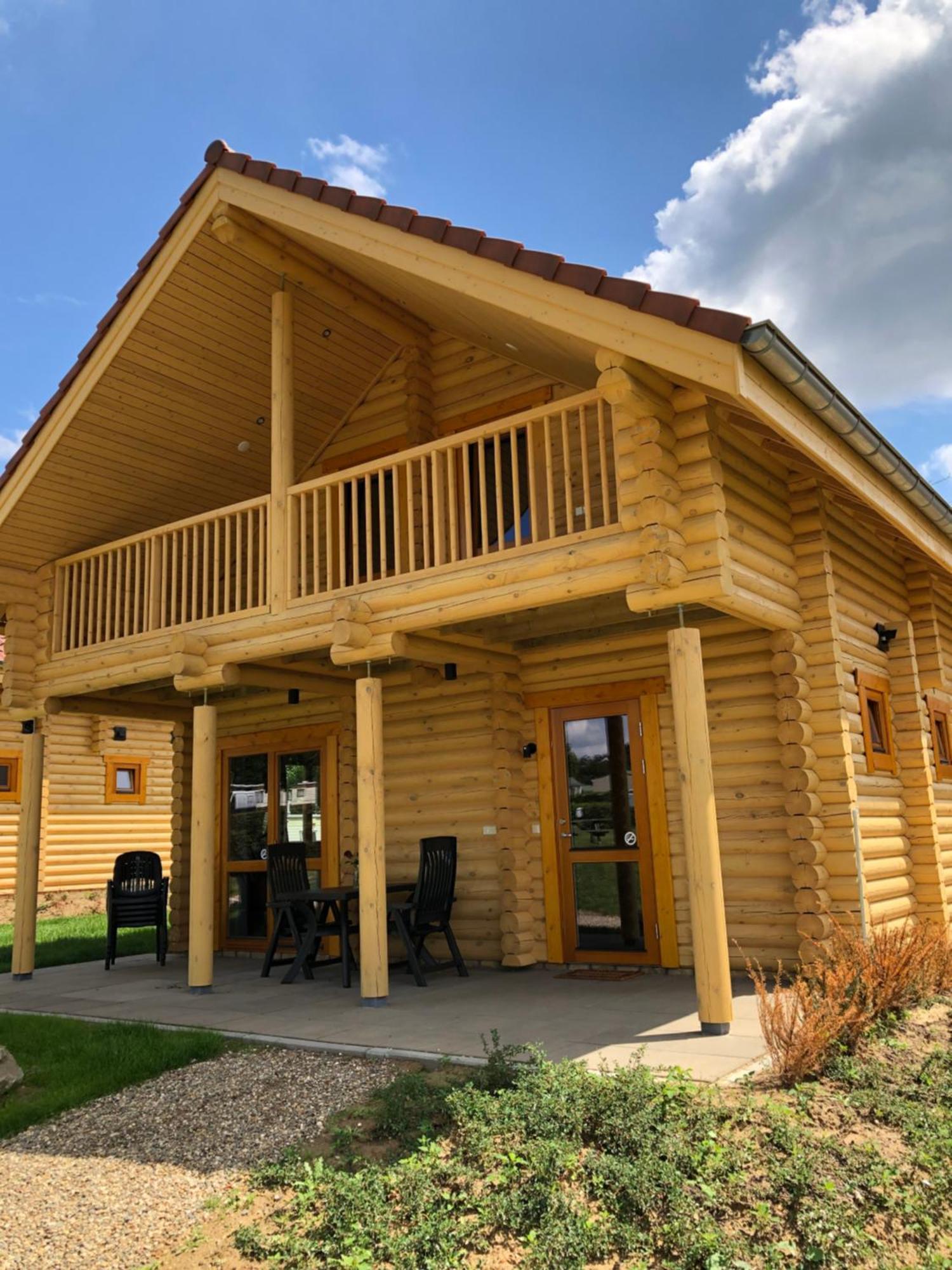 Boomstamhuis High Chaparral Oorsbeek Exterior foto